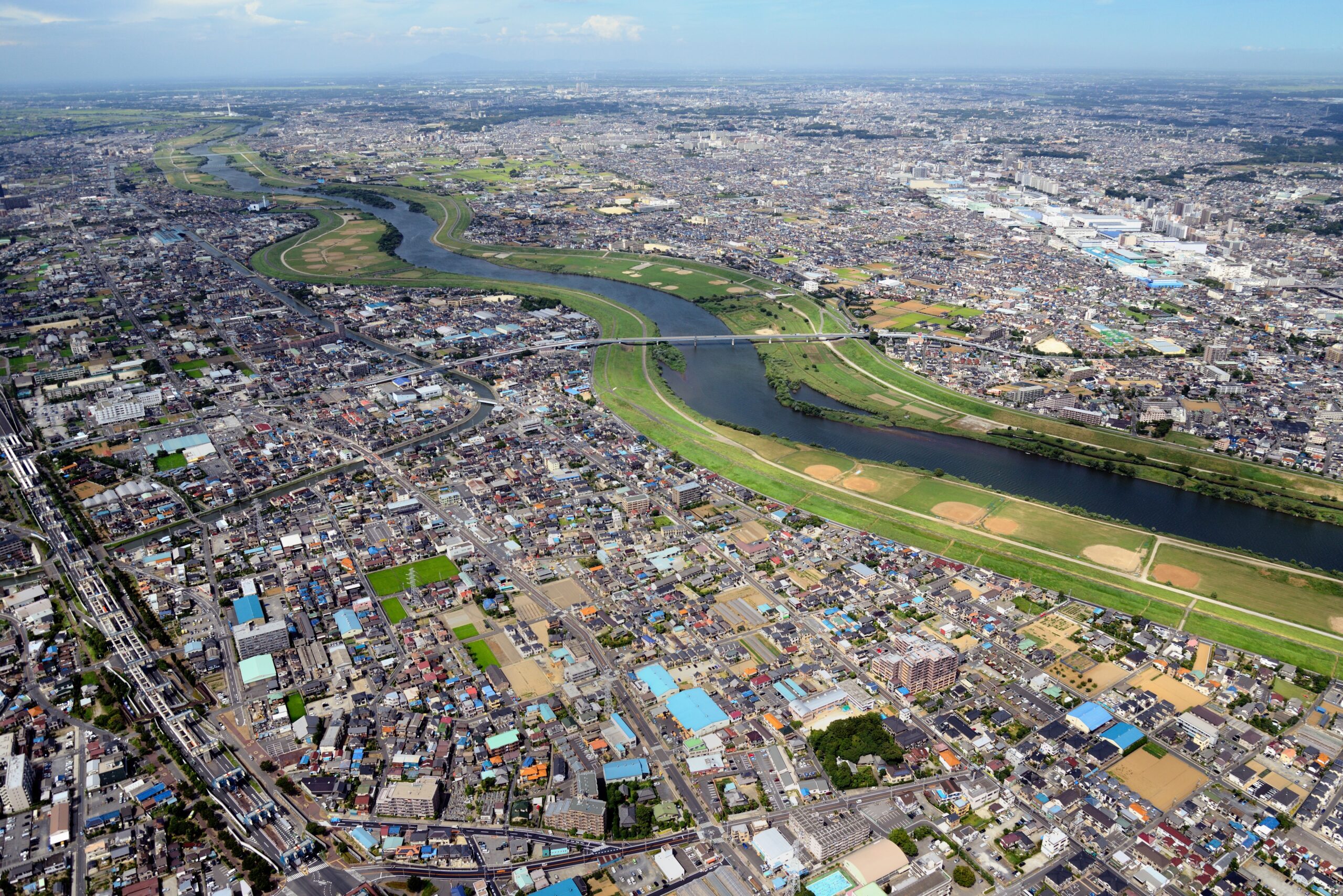 三郷市の人口は？人口推移・年齢別割合・人口密度を解説