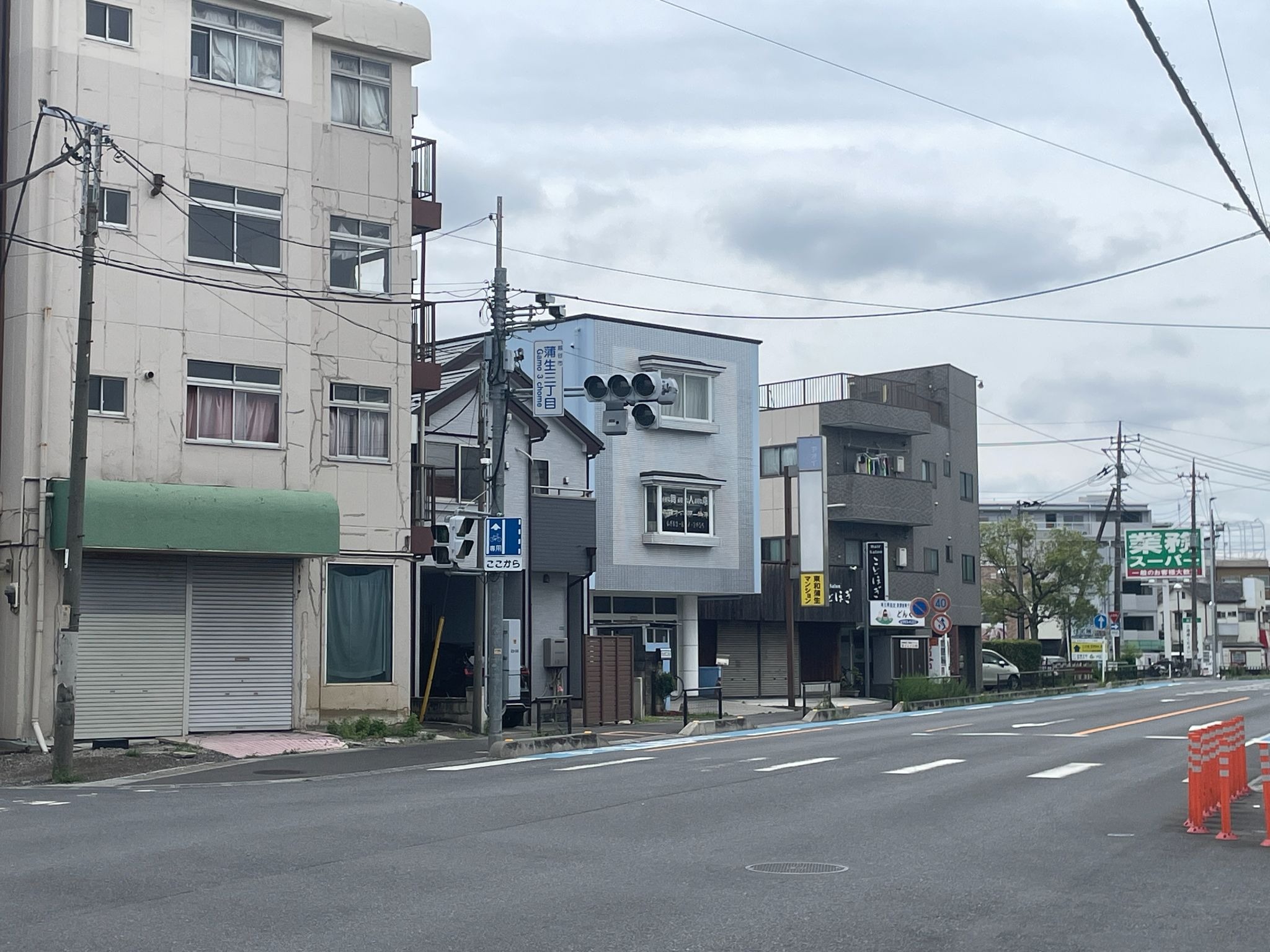 蒲生の構成地域